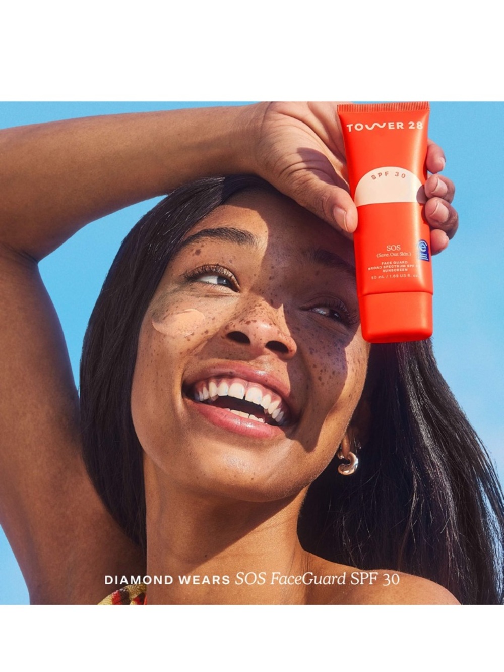 Tower 28 SOS Face Guard SPF 30 Sunscreen & Lip Treatment (Added Daisy Bag Charm) - Picture 10 of 16